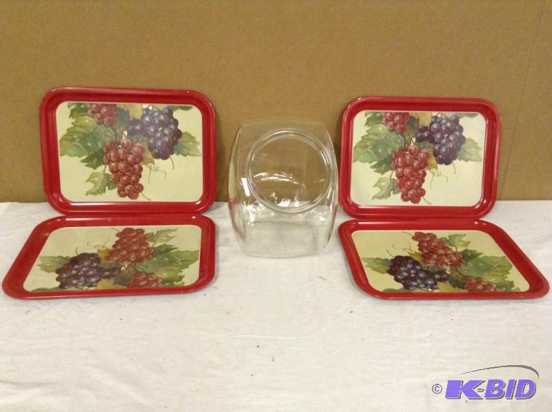 Store Counter Dispenser and Trays