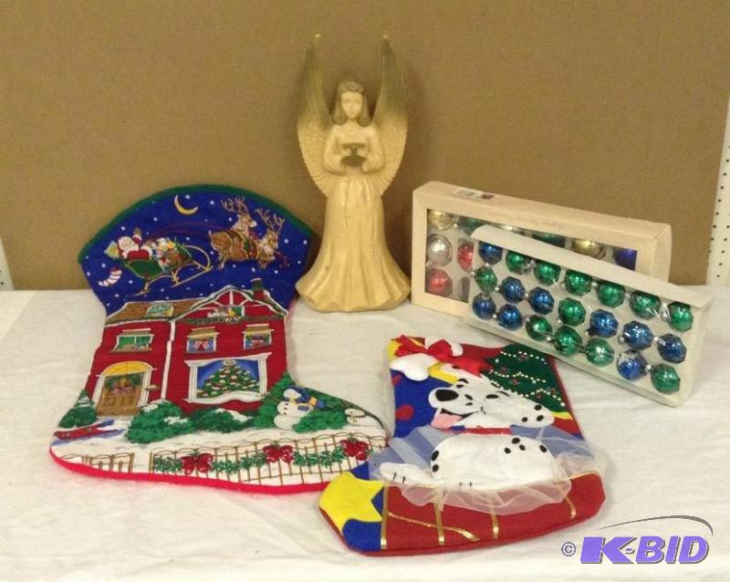 Collection Christmas Stockings & Bulbs