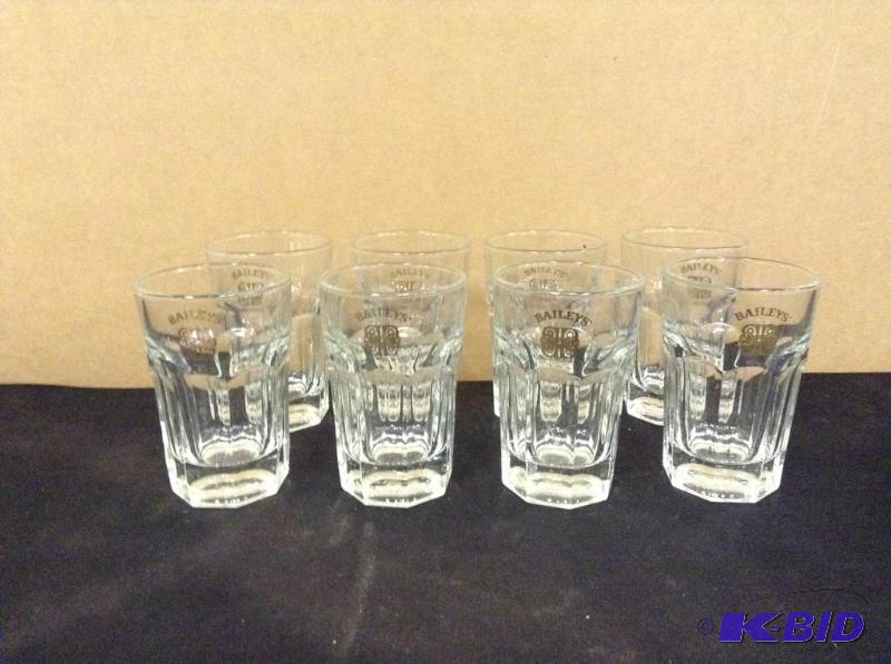16 Baileys Bar Glasses