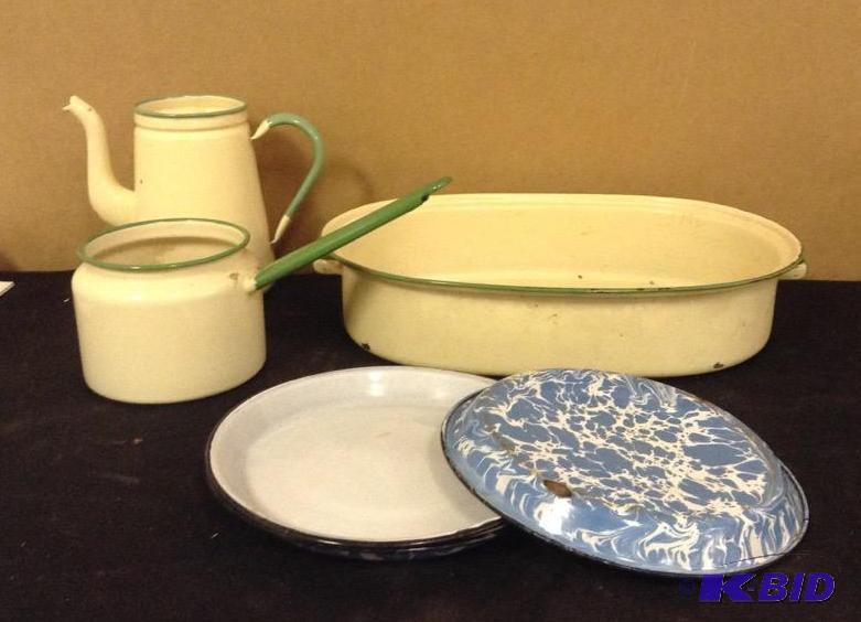 Vintage Enamel Cookware