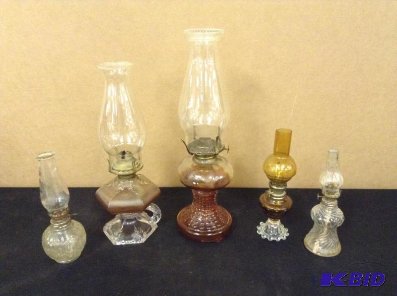 Collection Vintage Kerosene Lamps