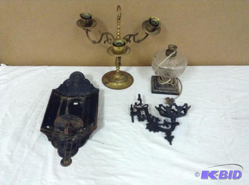 Kerosene Lamp & Candle Bases