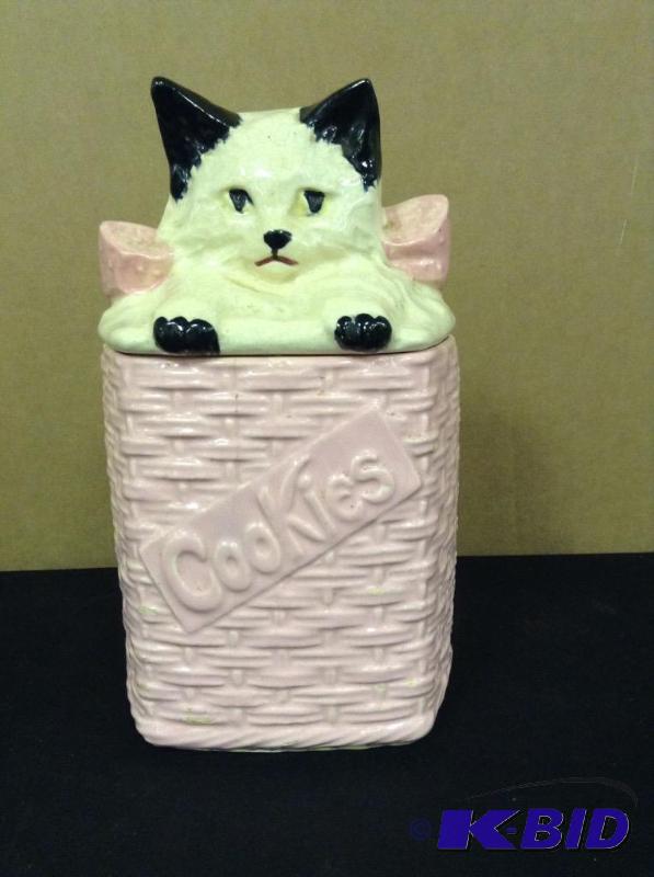 Vintage McCoy Kitten Cookie Jar