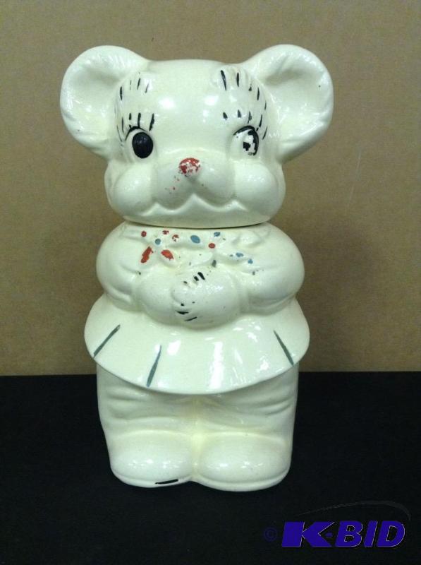 Vintage McCoy Double Face Bear Cookie Jar