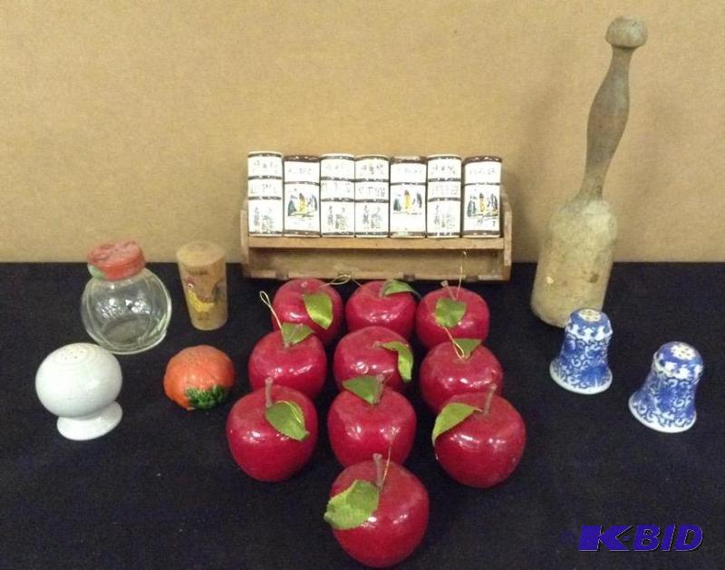 Vintage Salt & Peppers and Spice Containers