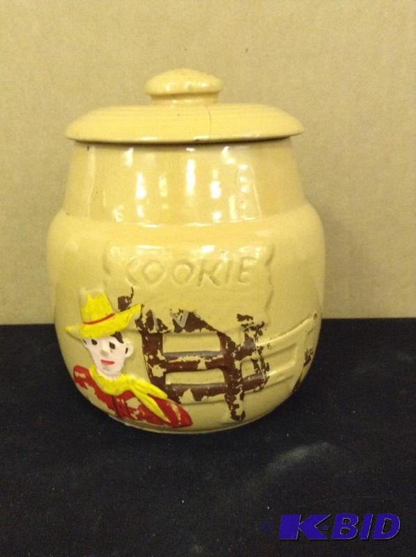 Vintage Cowboy Cookie Jar