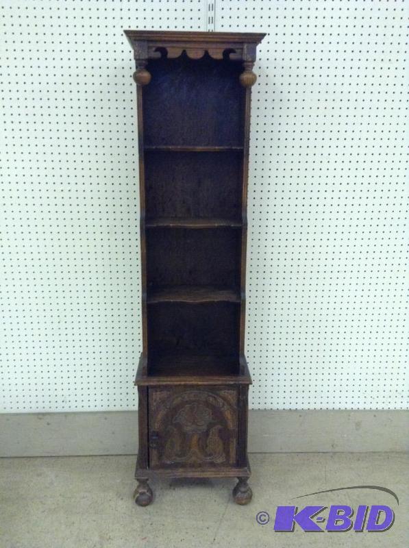 Vintage Wood Bookcase