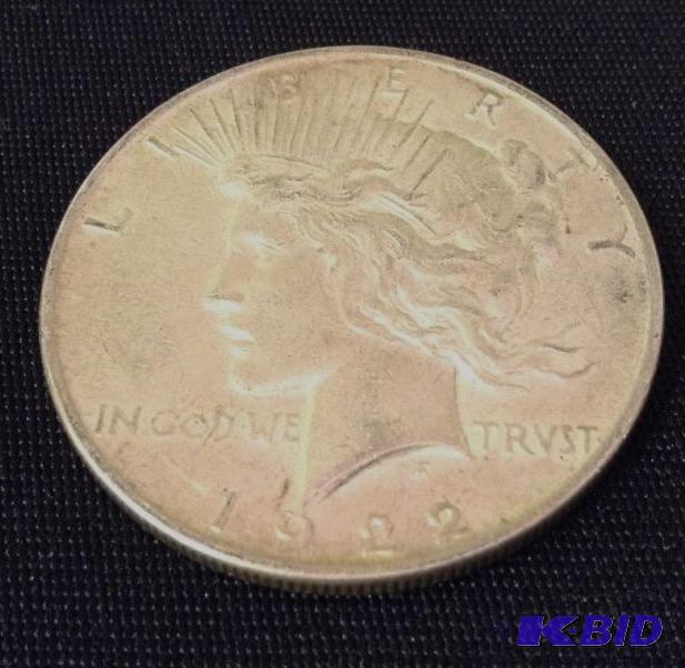 1922 Peace Silver Dollar