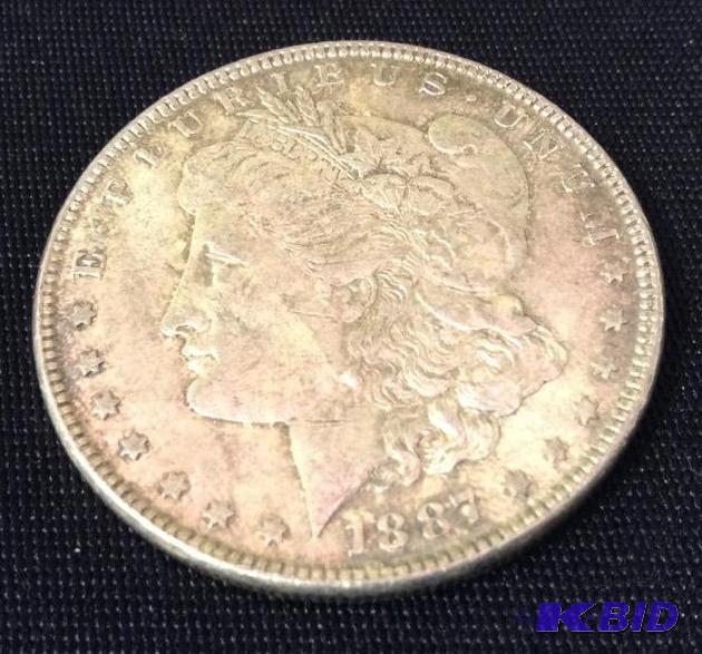 1887 Morgan Silver Dollar