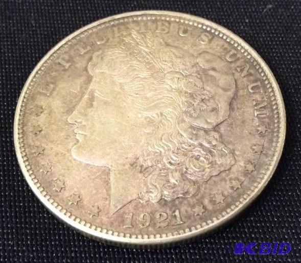 1921-D Morgan Silver Dollar