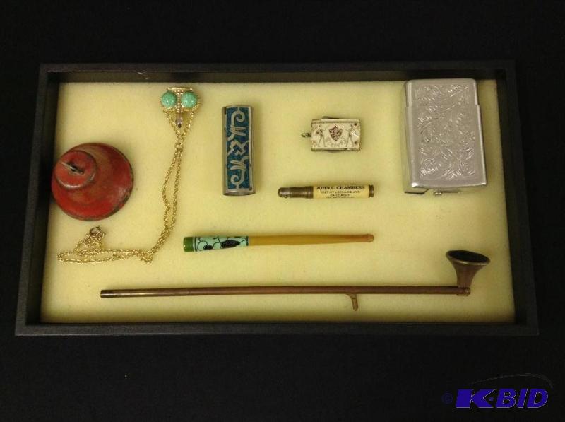 Vintage Bullet Pencil, Cigarette Holder and More