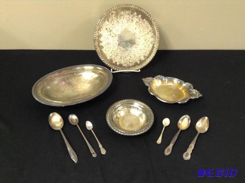 Collection Silverplate Serving Pieces