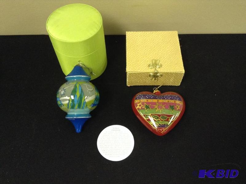 2006 & Heart Li Bien Christmas Ornaments