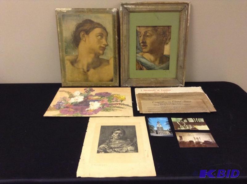 Vintage Art & Documents