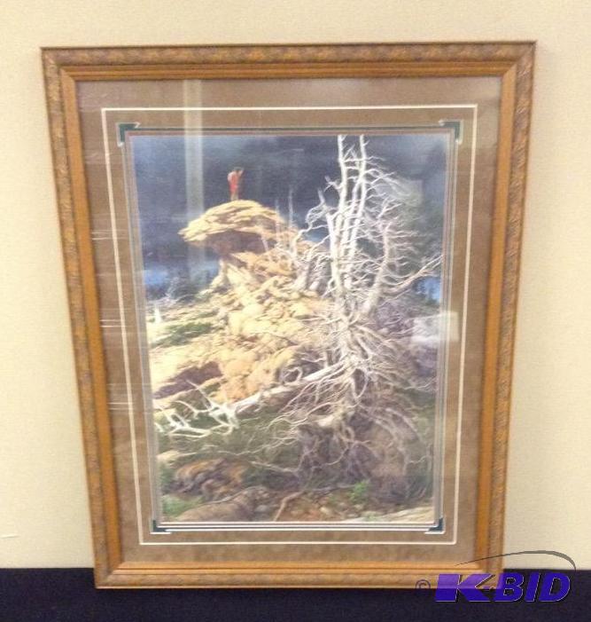 lot 16 image: Signed & Numbered Bev Doolittle Prayer For The Wild Things