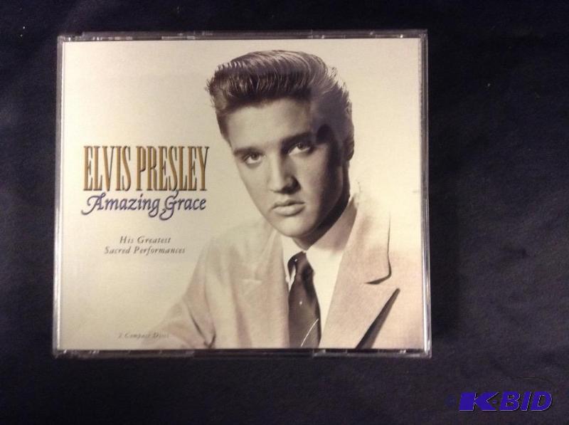 lot 83 image: Elvis Presley Amazing Grace - His Greatest Sacred Performances CDs