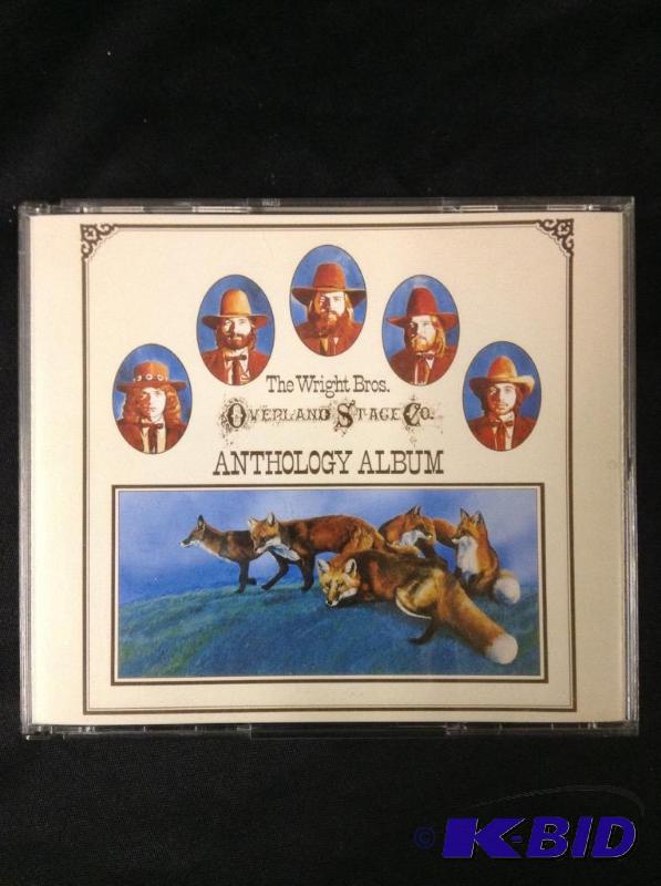 lot 85 image: The Wright Bros. Overland Stage Co. Anthology Album CD Set