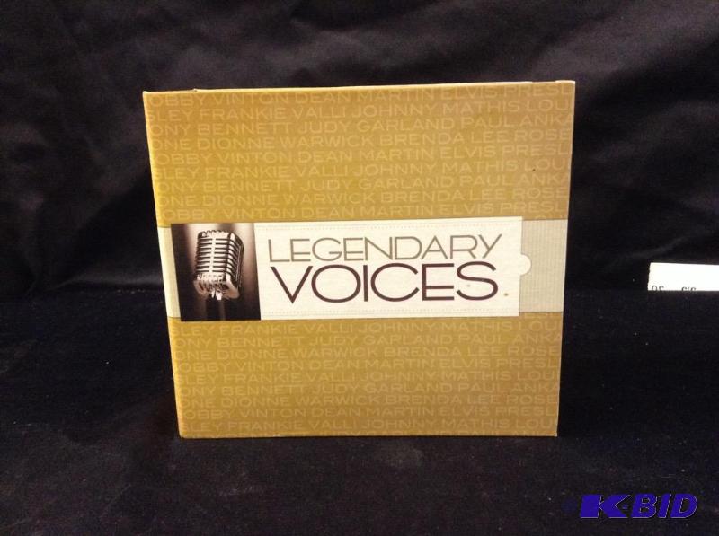 lot 87 image: Time Lifes Legendary Voices 5 Music CD Set