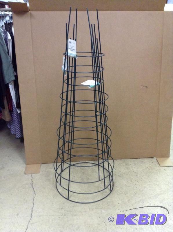 lot 90 image: 3 Heavy Gauge Tomato Cages