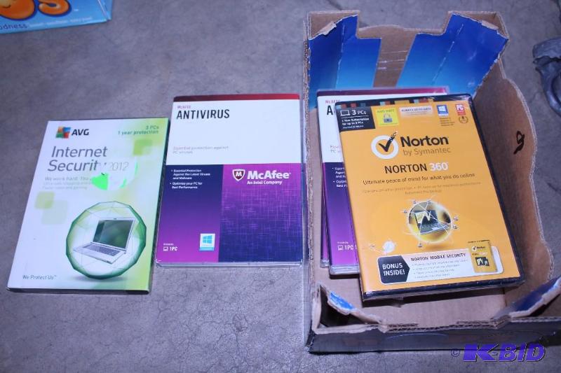 6 Copies of Antivirus Software