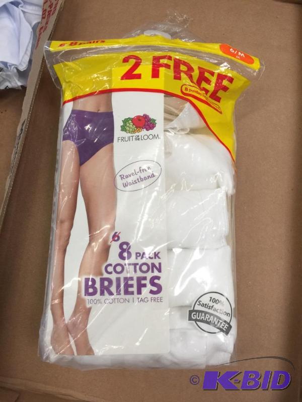lot 24 image: Fruit of the Loom panties