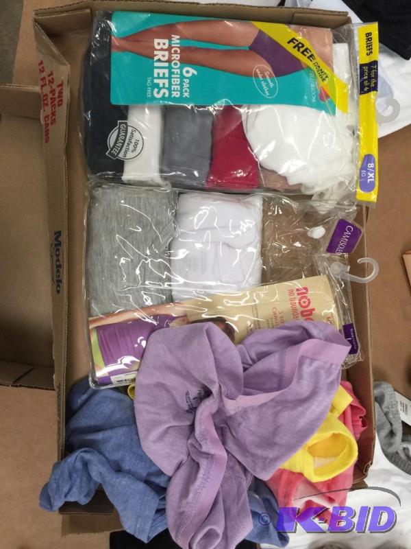 lot 25 image: Briefs and camisoles