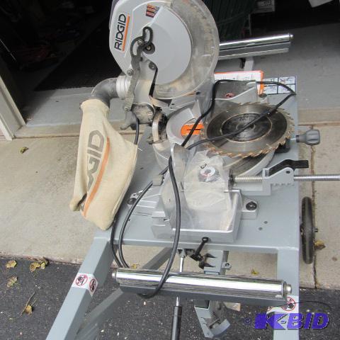 Ridgid Miter Saw, Table