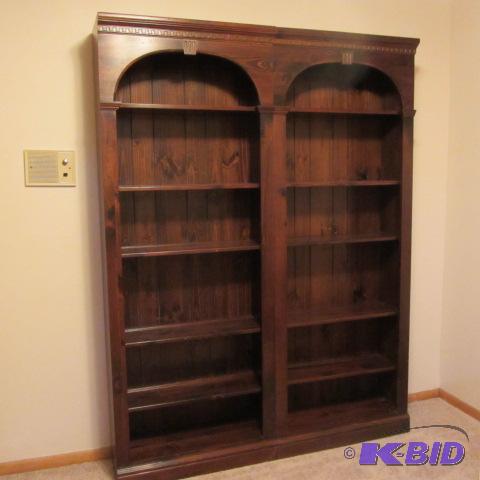 Wooden Bookshelves