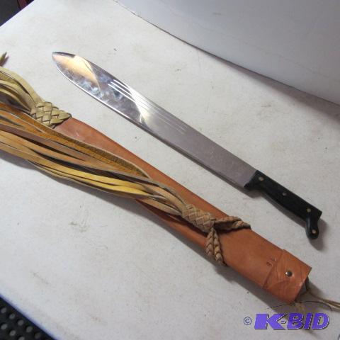 Machete, Leather Sheath