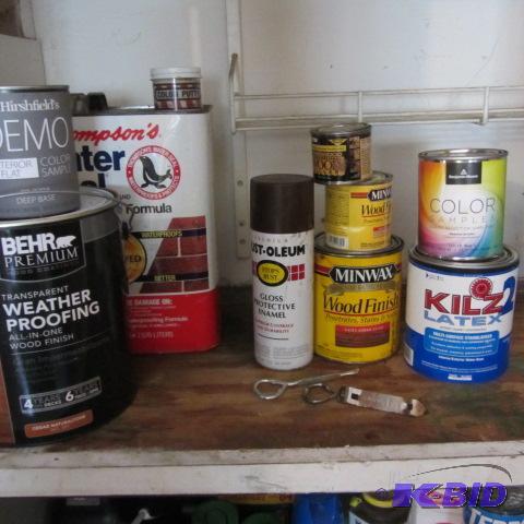 Water Sealer Stain, Kilz