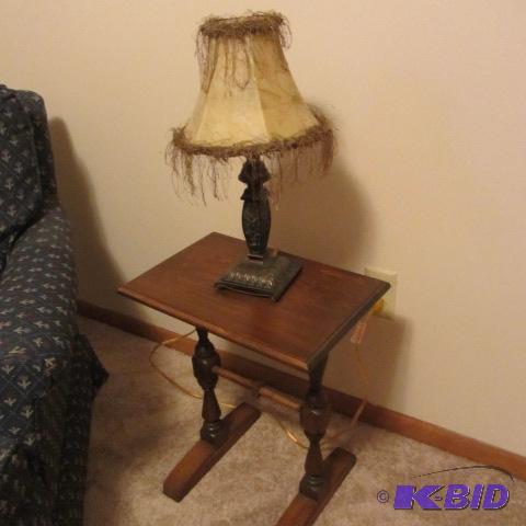 Occasional Table, Lamp
