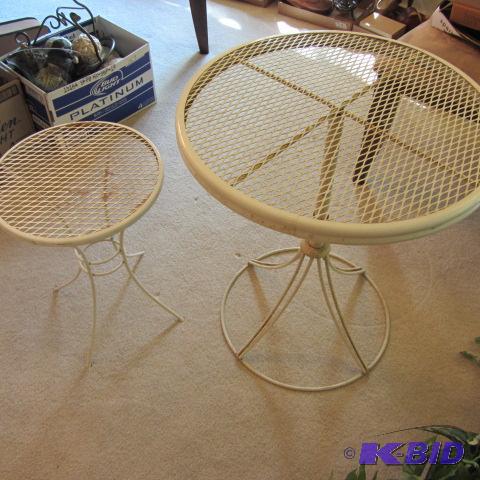 Metal Patio Tables