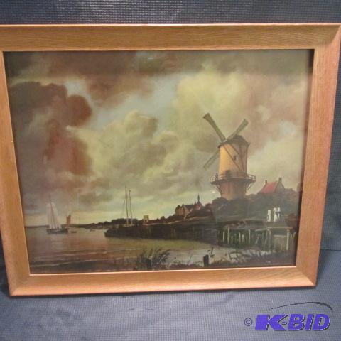 Dutch Windmill Print