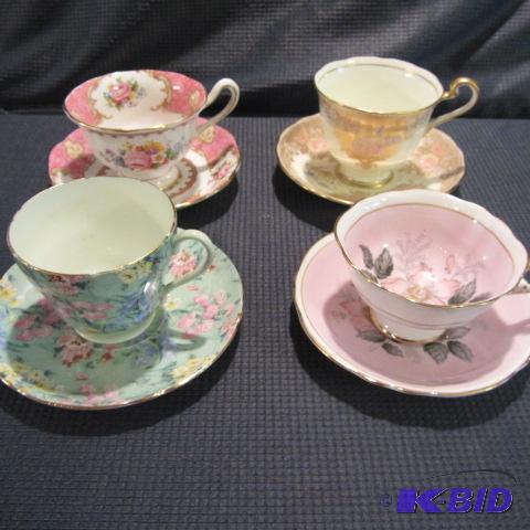 Fancy Bone China Tea Cups