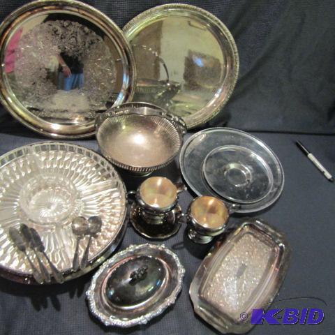 Silver-plate Serving Pieces