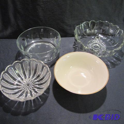 Crystal & Lenox Bowls
