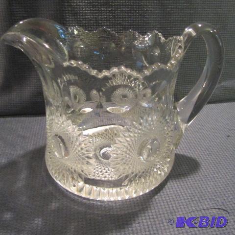 Heisey Glass Pitcher