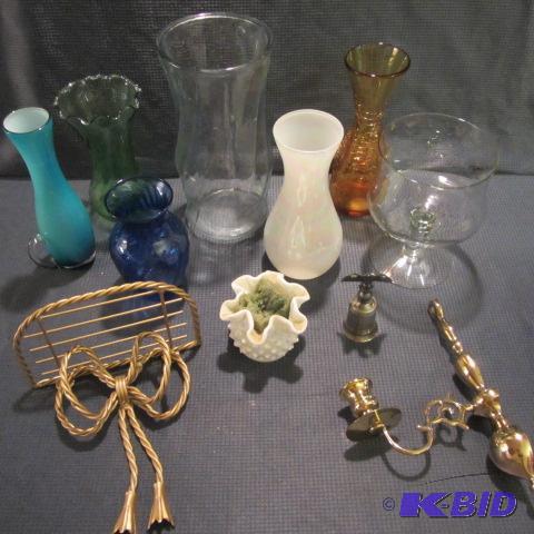 Fancy Glass, Cobalt, Amber
