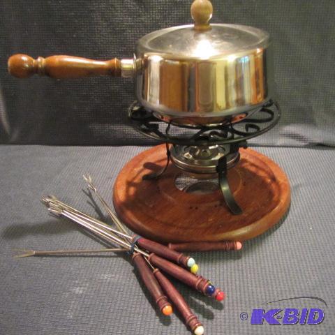 Vintage Fondue Set