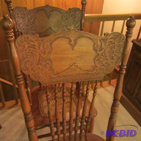 Antique Pressback Chairs