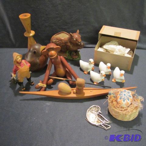 Wooden Fisherman, Eskimo