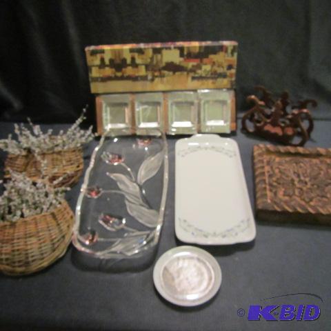 Swedish Tray, Half Baskets
