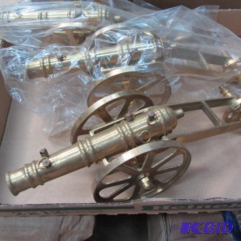 lot 102 image: Brass Cannons