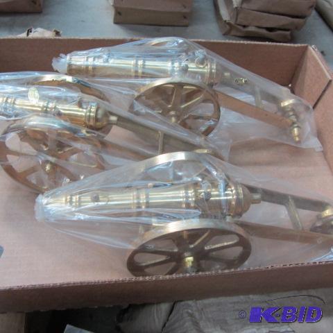 lot 103 image: Brass Cannons