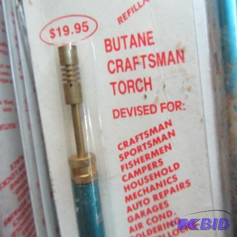 lot 153 image: Craftsman Butane Pocket Torches