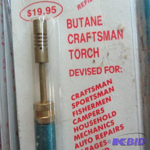 lot 154 image: Craftsman Butane Pocket Torches