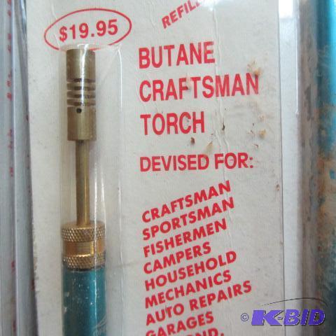 lot 155 image: Craftsman Butane Pocket Torches