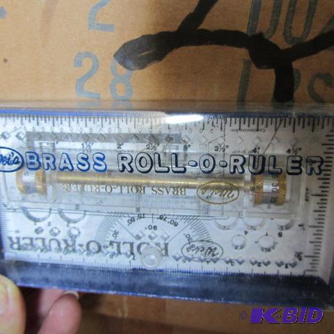 lot 25 image: Brass Rollo Rulers