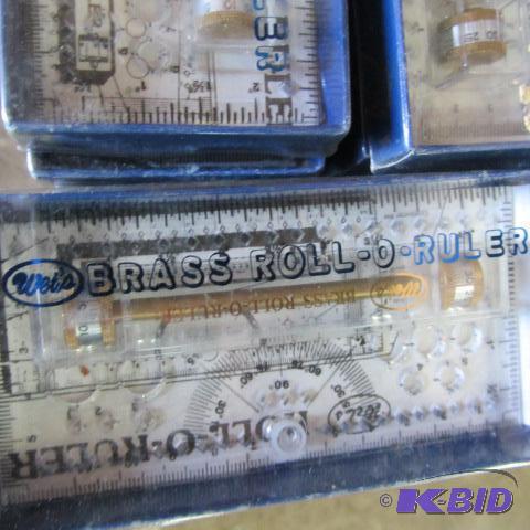 lot 26 image: Brass Rollo Rulers