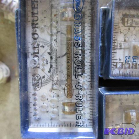 lot 29 image: Brass Rollo Rulers